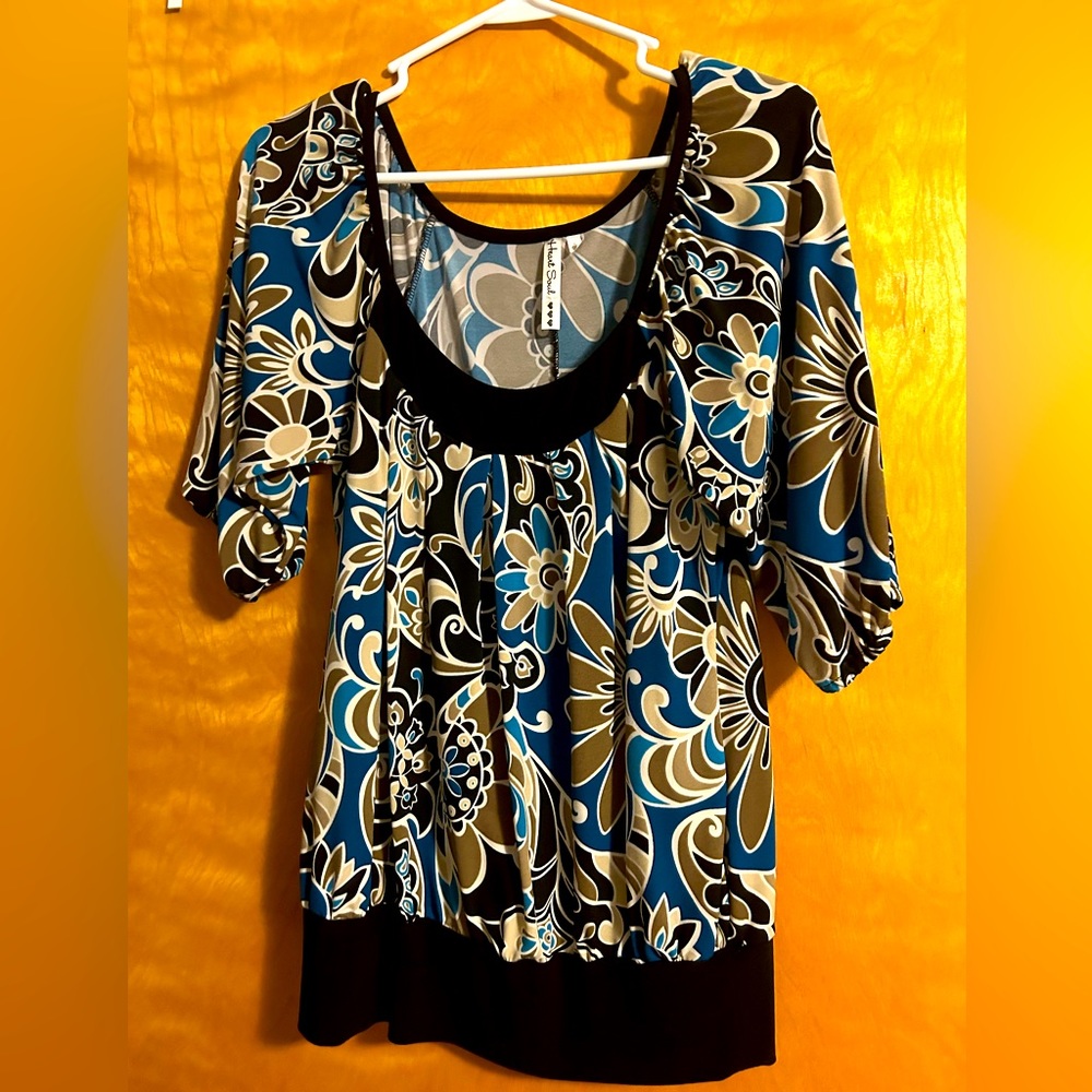 Paisley flower top!